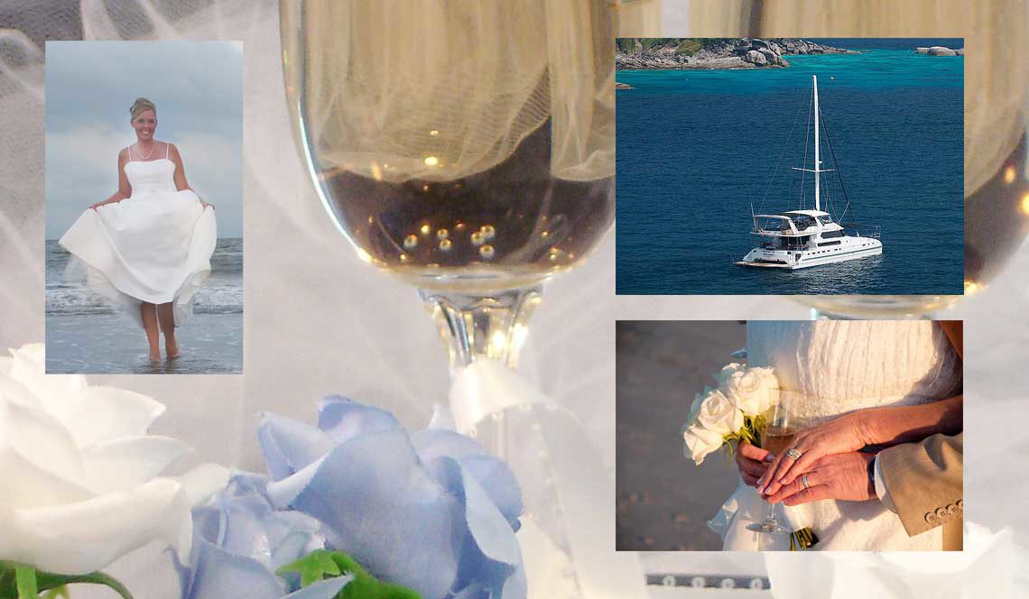 shangani yacht charter wedding party phuket thailand