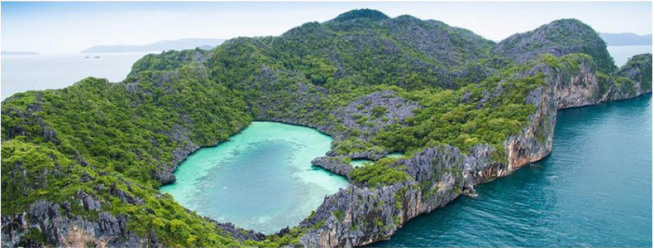 Visiting Islands islands in Myanmar chartering the super yacht Silverlining