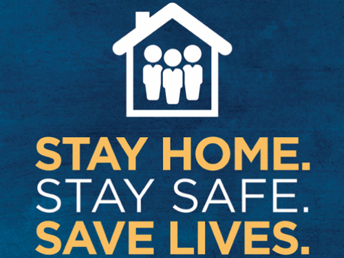 Stay home, Stay Safe, Save Lives